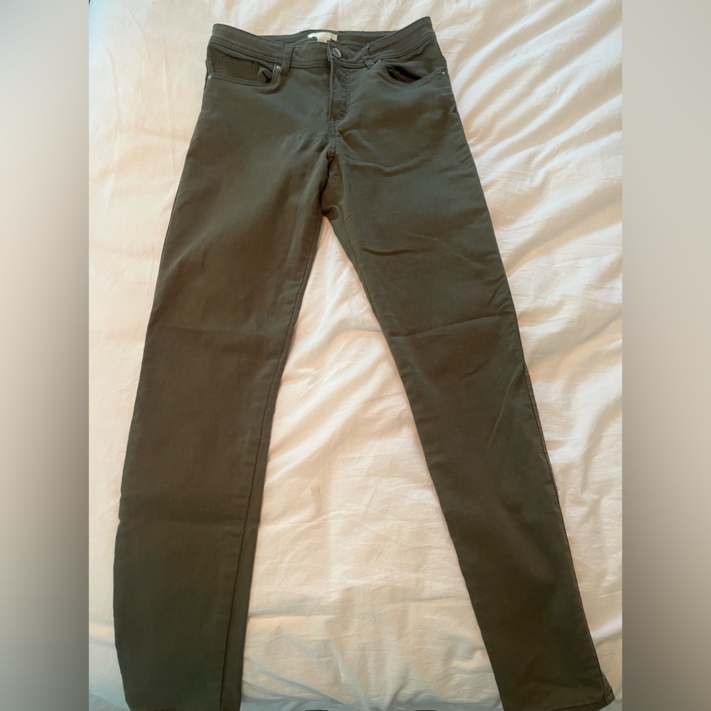 H&M Dark Olive Pants